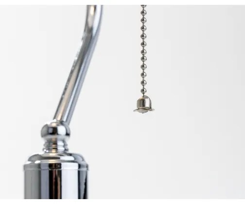 Lampă de masă Brilagi BANK OFFICE 1xE27/60W/230V crom lucios/alb