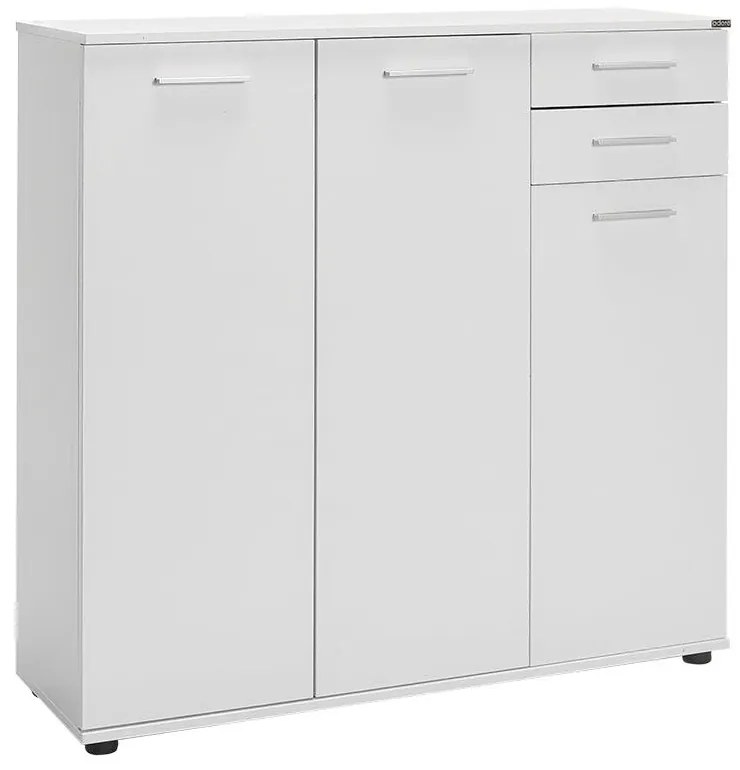 Pantofar Adore Trendline, 3 usi si 2 sertare, 10 rafturi, 108 x 108 x 35 cm