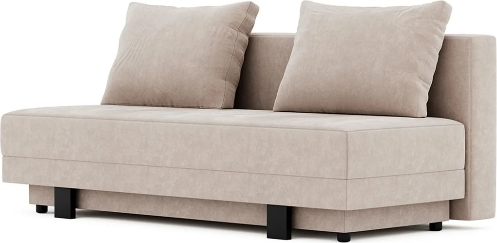 Canapea lemn masiv Extensibila Otto, 210 × 102 × 75 cm
