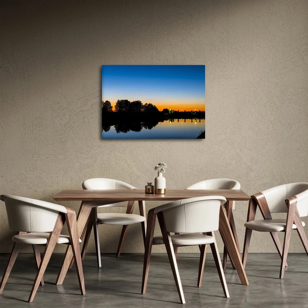 Tablou cu apus de soare (70x50 cm)