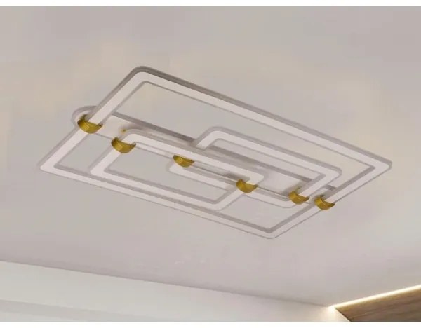 Plafonieră LED dimabilă, 280W/230V, 3000-6500K + telecomandă