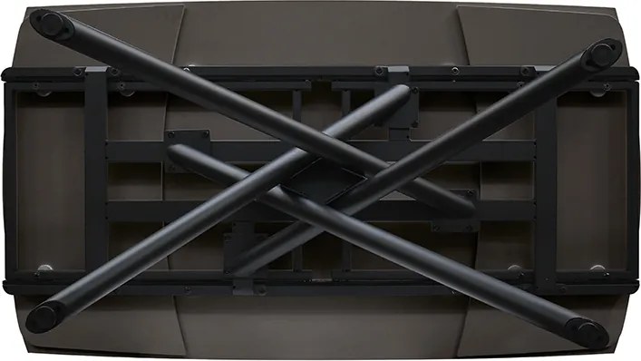 Masa ceramica extensibila Sahara Noir 160 x 90 x 75 cm