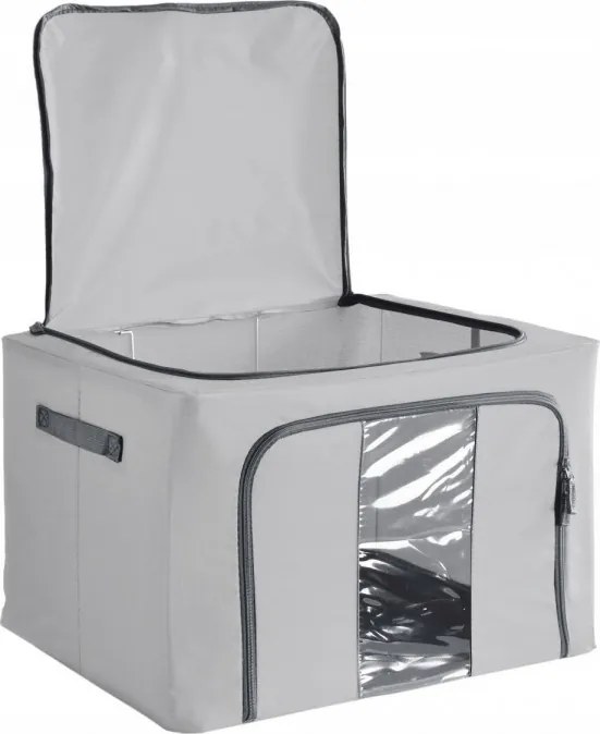 Organizator pentru lenjerie de pat TIDARO 39x40x49 cm, gri