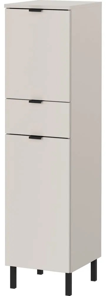 Dulap de baie crem înalt, îngust 30x120 cm Arcena – Germania