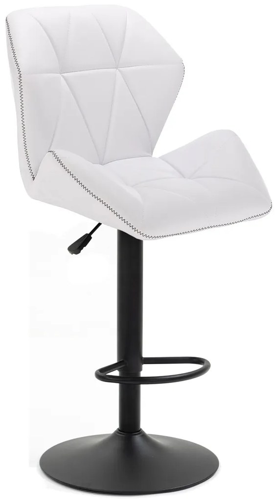 HC212W ZIC-ZAC Scaun Alb cu Bază Neagră