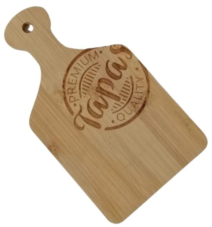 Platou servire din bambus, natur, Cuisine, 20x11 cm