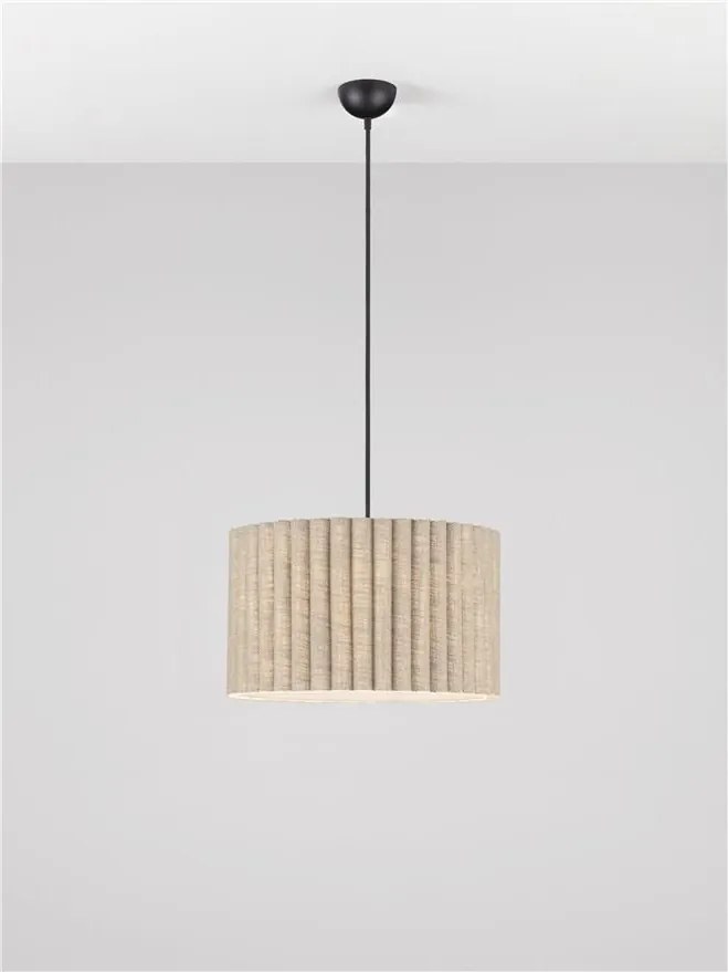 Lustra suspendata cu abajur din in verde Nos