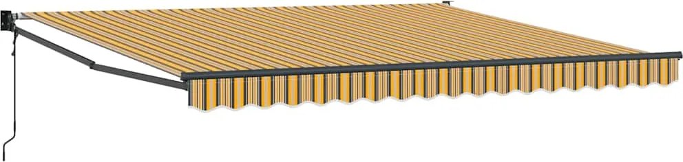 vidaXL Cortina Retractabilă Multicolour 400 × 300 cm