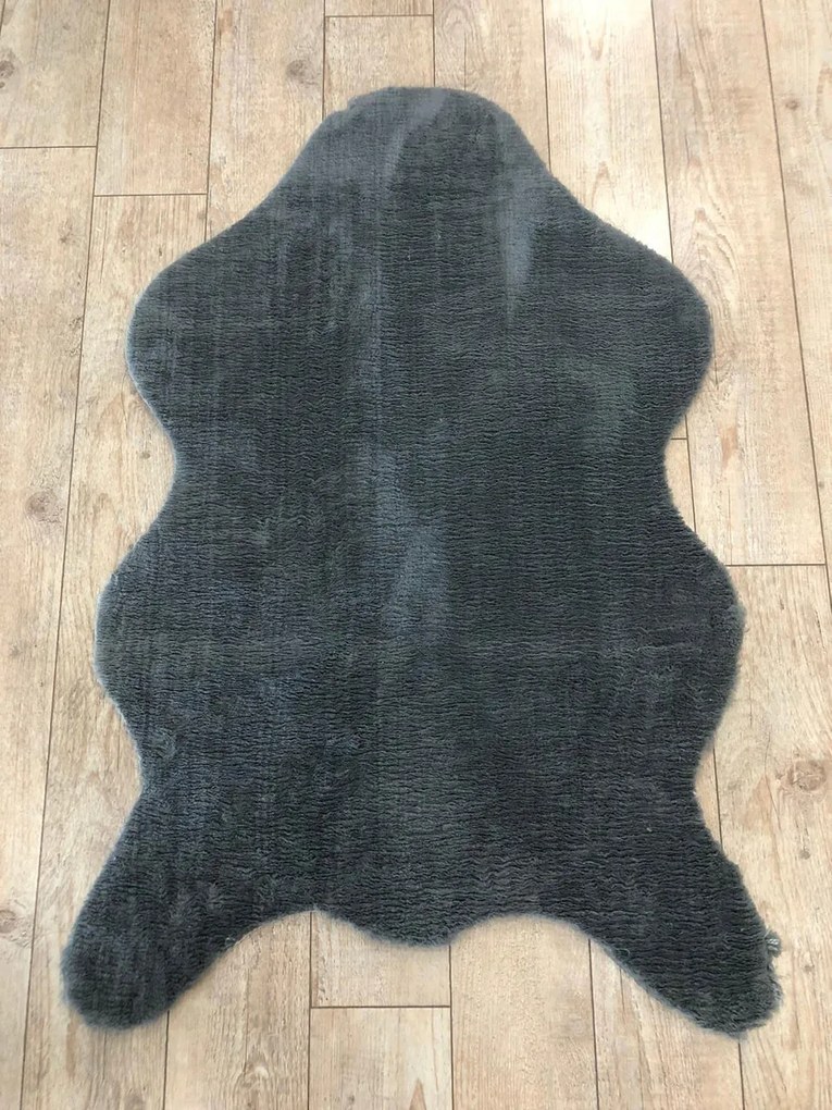 Covor, Post Plush, 120x170 cm, Gri inchis