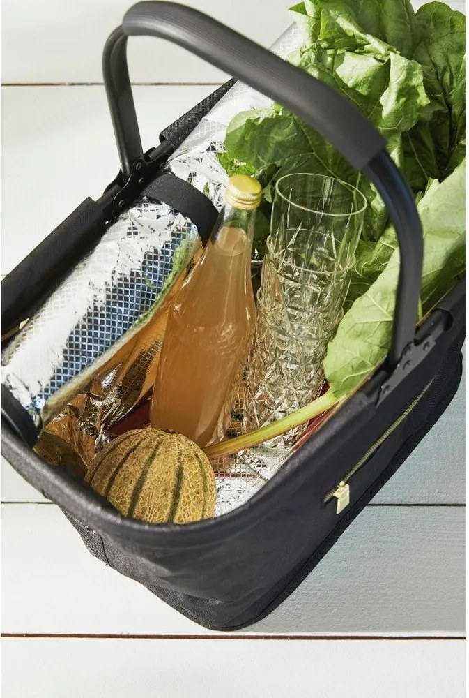 Coș termic negru 25 l City – Sagaform