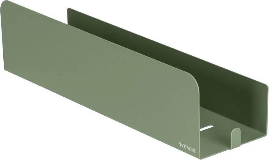 Raft pentru baie verde autoadeziv cu Turbo-Loc din oțel inoxidabil Lizan – Wenko
