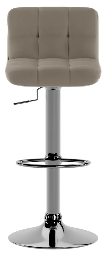 STONES Scaun din piele ecologică 36cm X 38.5cm H. 83/98cm | Aosom Romania