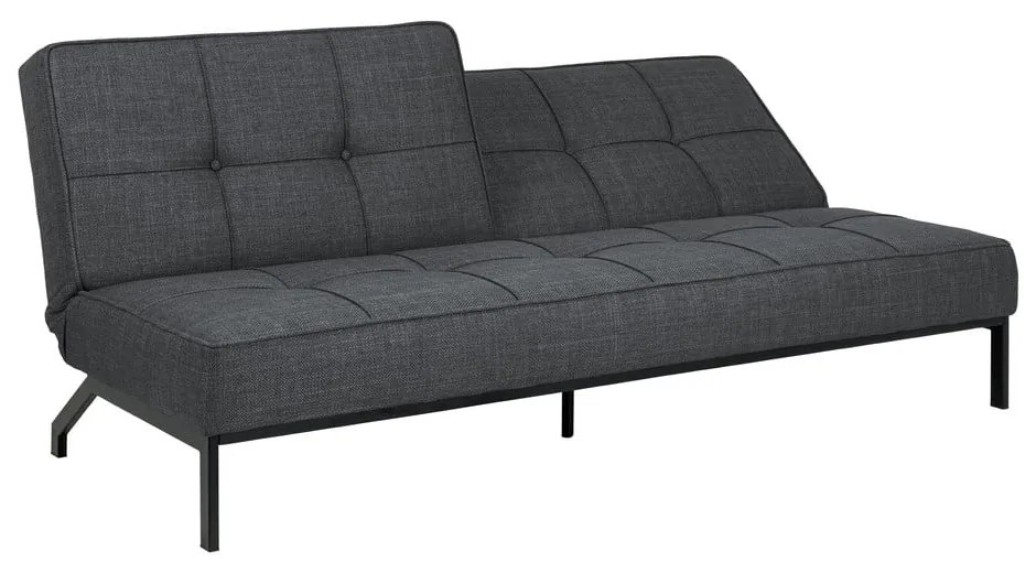 Canapea gri închis extensibilă 198 cm Perugia – Actona