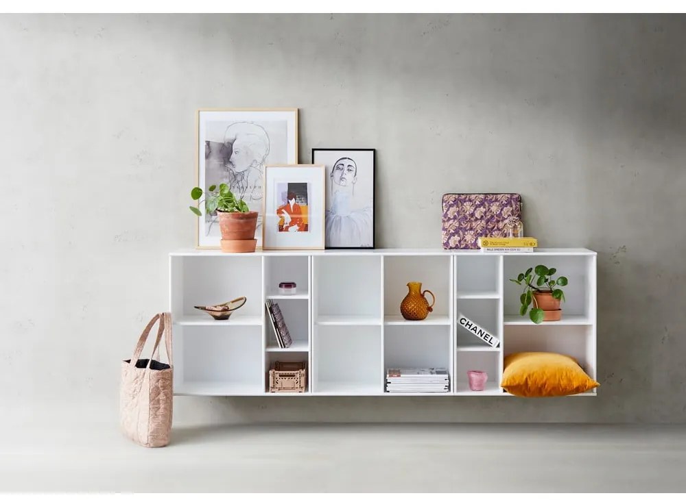 Sistem de rafturi modulare alb 68,5x69 cm Mistral Kubus - Hammel Furniture