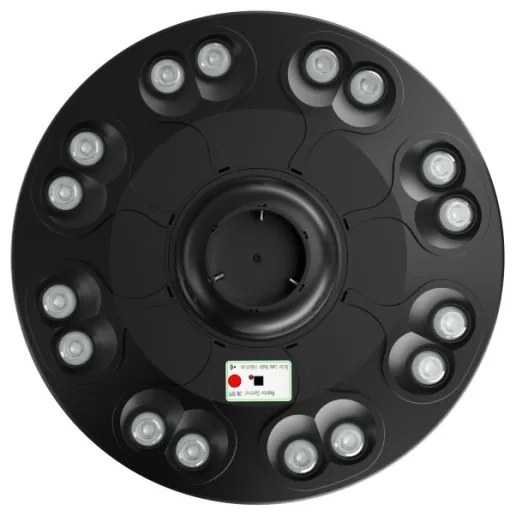 Lampă stradală solară cu senzor LUVIA LED/15W/3,2V 4000K IP54 5400 mAh+telecomandă