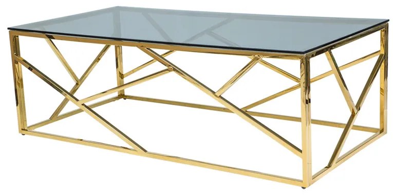 Masuta cafea Escada A gold - L 120 x l 60 x h 40 cm