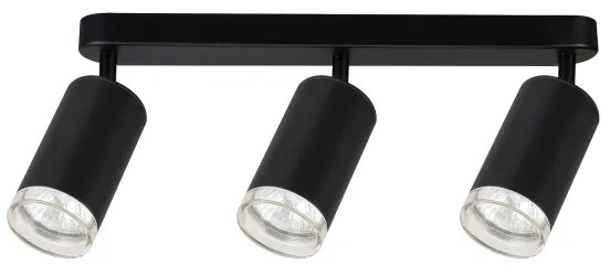 Spot pentru baie Brilagi SELE 3xGU10/30W/230V IP44 negru