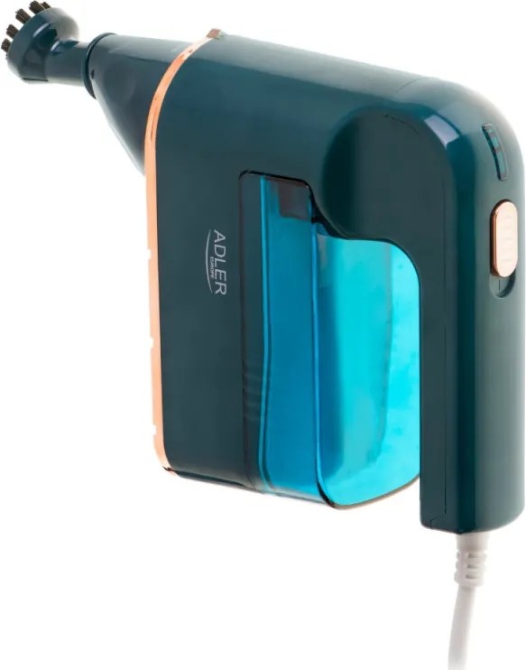 Aparat multifunctional de curatare cu aburi Adler AD 7050, 1200 W, 22ml/min, Rezistenta apa IPX4, 0.120 L, Accesorii, Verde
