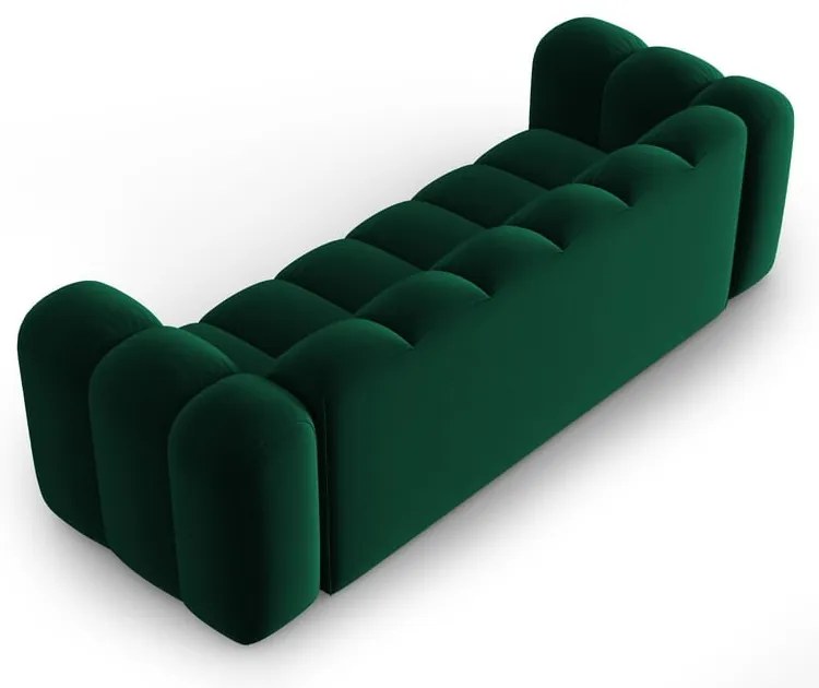 Canapea verde-închis 228 cm Lupine – Micadoni Home