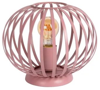 Lampă de masă Lucide 78593/25/66 MERLINA 1xE27/40W/230V d. 25,5 cm roz