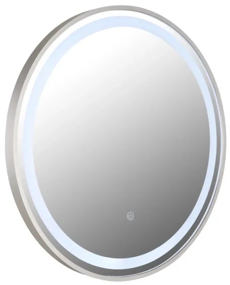 Oglindă LED dimabilă cu funcție de retroiluminare Globo 84035 RIVAS LED/10W/230V d. 50 cm