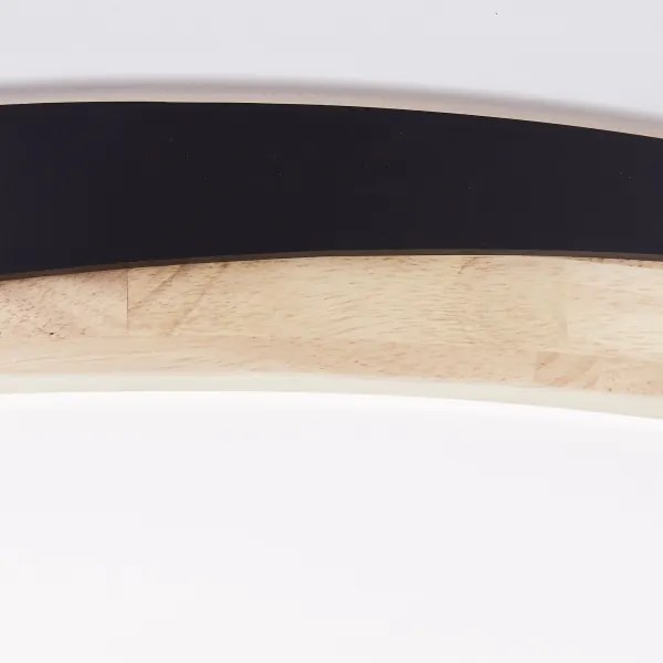 Plafonieră LED dimabilă Brilliant BAARLO LED/36W/230V d. 50 cm negru + telecomandă