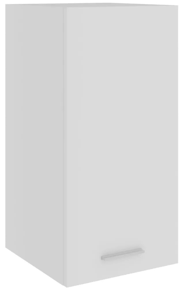 vidaXL Dulap suspendat “Lyon”, alb, 29,5 x 31 x 60 cm, lemn prelucrat