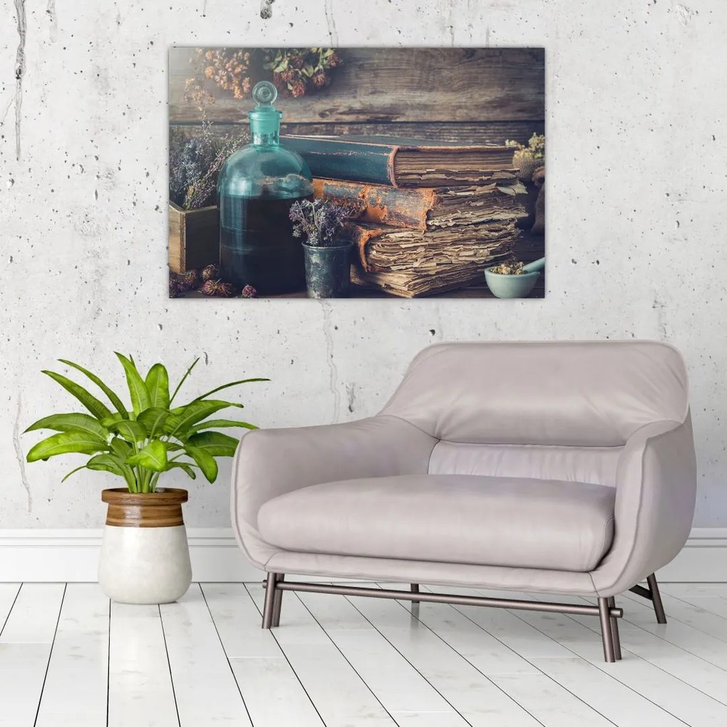 Tablou - Masa farmacistului (90x60 cm)