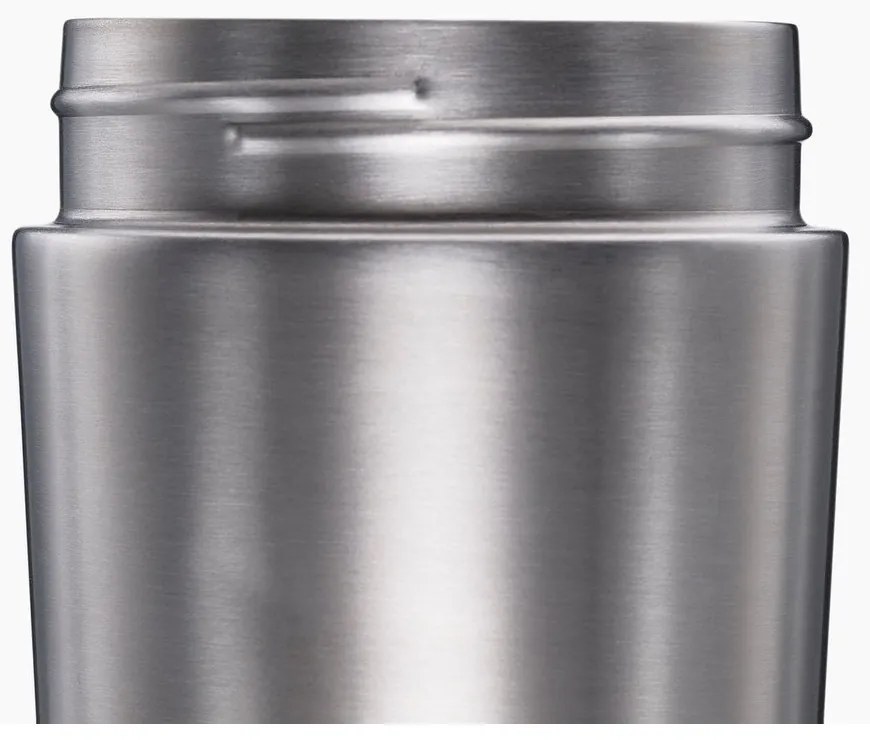 Cană de voiaj albastru-argintiu 450 ml Sipp – Joseph Joseph