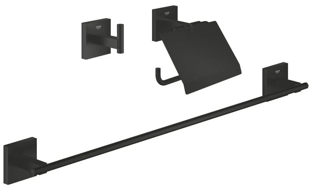 Grohe Start Cube set de accesorii 3 in 1 negru 411242430