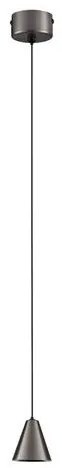 Pendul LED design minimalist IRMOS nickel negru