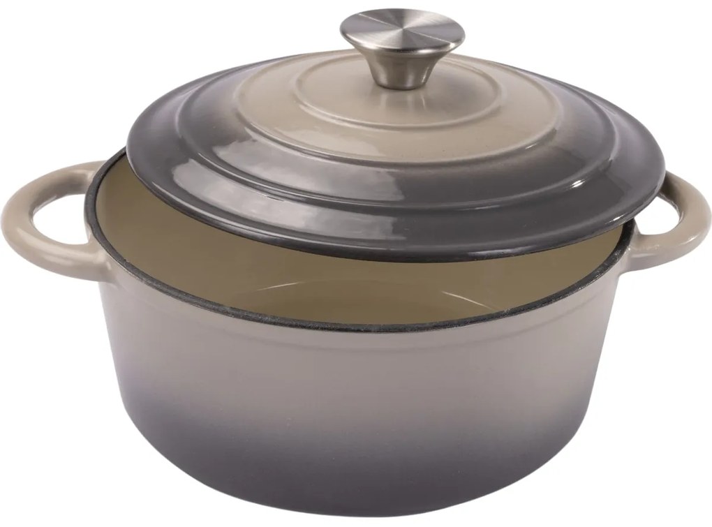 Oală din fontă Lamart LT1301 Iron 22 cm, 2,7 l, 2,7 l