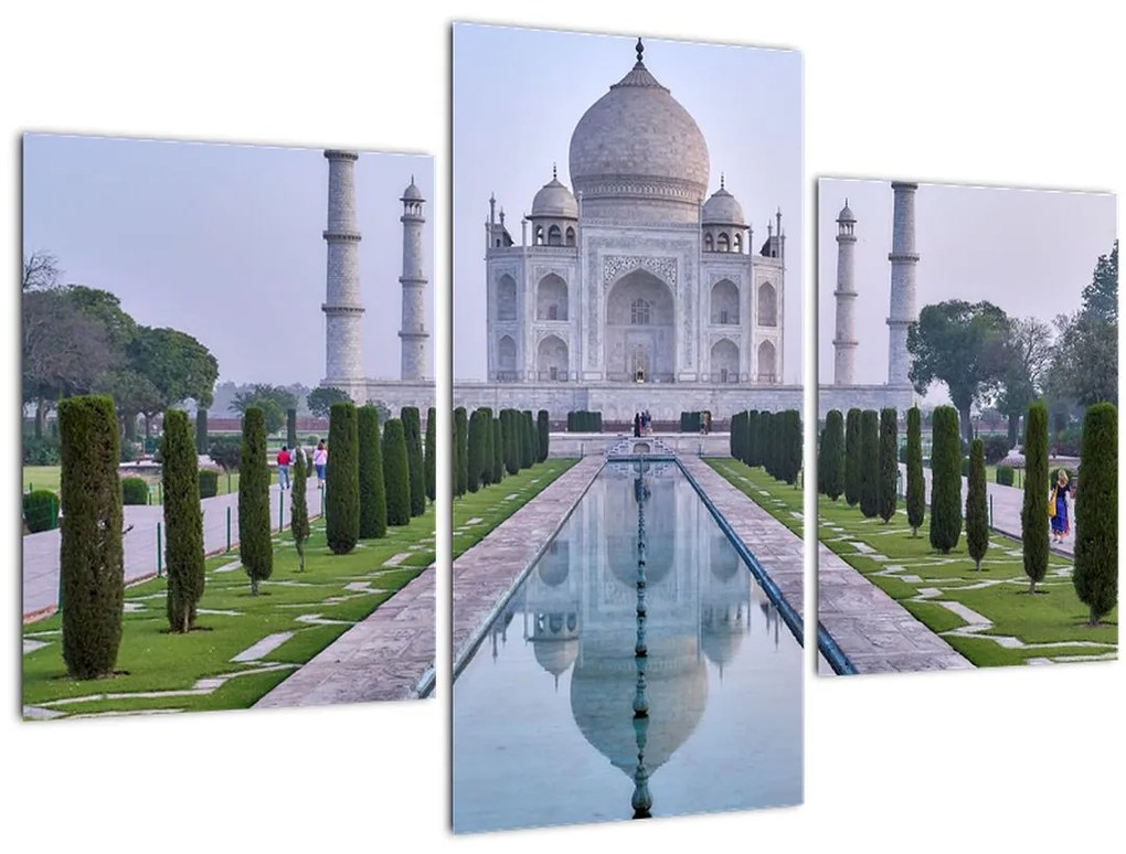 Tablou - Taj Mahal în răsăsrit de soare (90x60 cm)