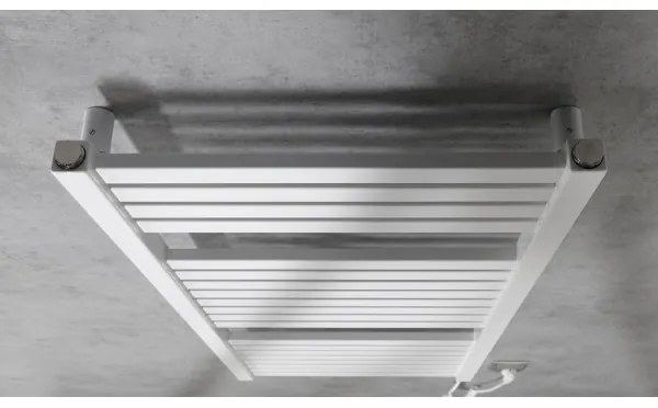 Radiator portprosop electric pentru baie Aqualine TONDI-E 300W/230V 97 cm alb