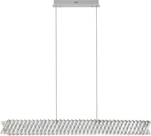 Lustra suspendata LED, cristale sticla ARIETTA