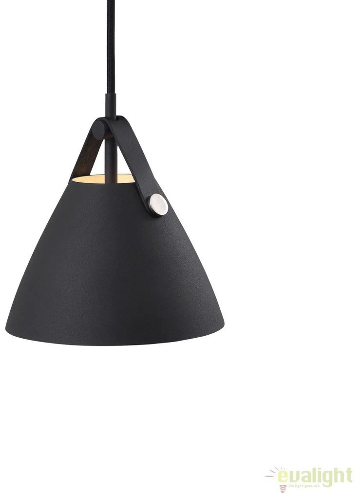 Pendul design nordic STRAP 16 negru 84303003 DFTP