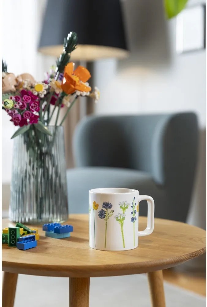 Cană pentru copii albă din ceramică 300 ml Meadow Flowers – LEGO®