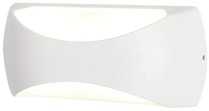 Aplica LED pentru exterior IP65 BUTAN 23cm, alb MA-8902