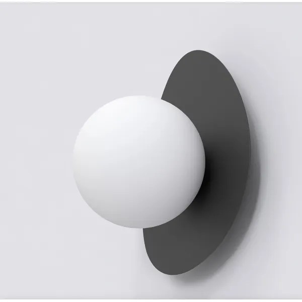 Aplica de perete OVO 1xG9/8W/230V negru