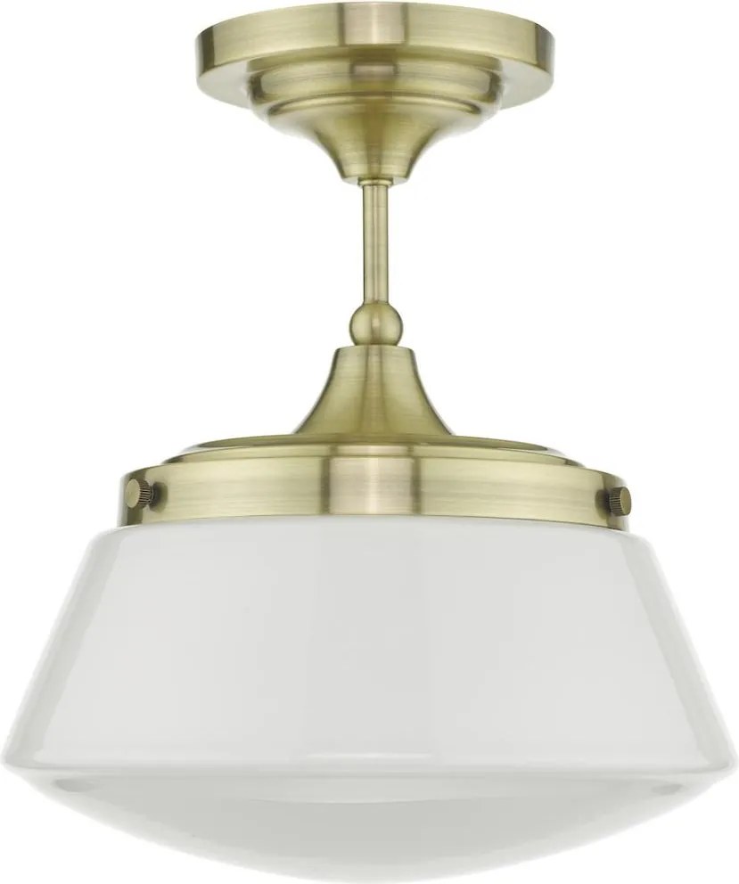 Där Lighting CAD0175 -Lustră aplicată pentru baie CADEN 1xE27/60W/230V IP44 alamă