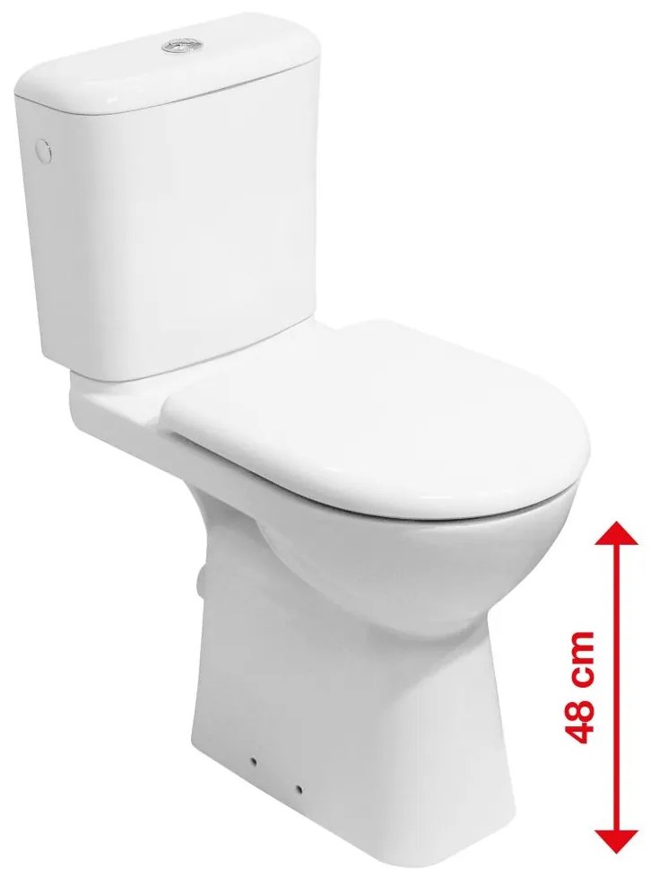 JIKA H8236160000001 - Vas WC DEEP ceramică/albă