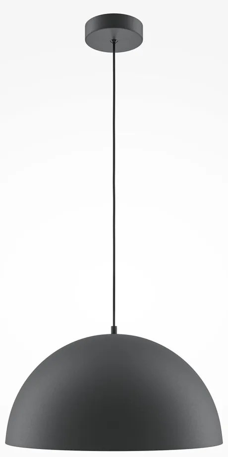 Lustra/Pendul metalic Basic D-35cm negru