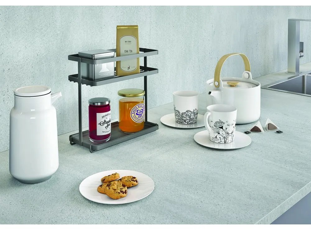 Organizator pentru mirodenii din oțel inoxidabil Tokyo Lava – Metaltex