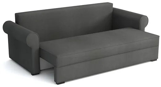 Canapea extensibilă Mosuria (Gri închis) (cu sp. depozitare). 1105576