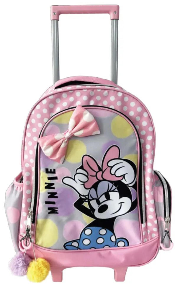 Disney Minnie Bowtastic ghiozdan cu roți, geantă 46 cm