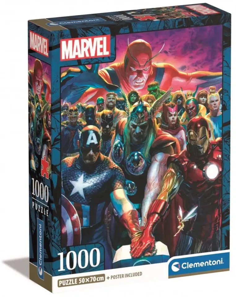 Avengers Unity Puzzle Clementoni de 1000 de piese