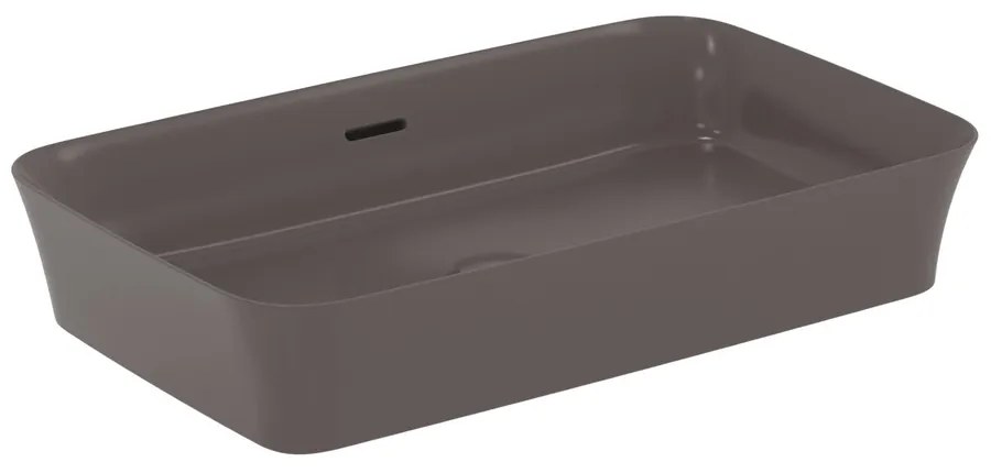 Lavoar pe blat Ideal Standard Atelier Ipalyss Slate Grey 65 cm gri cu preaplin