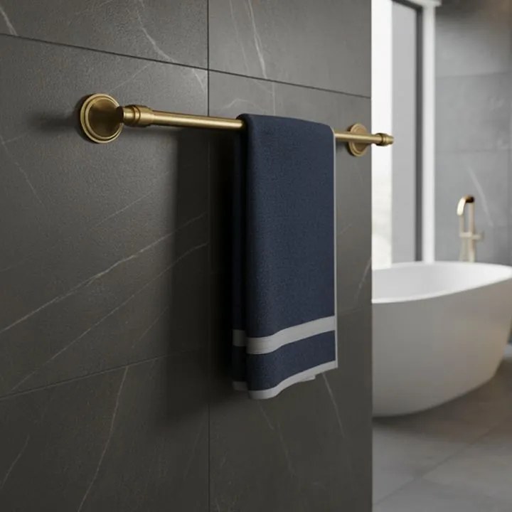 Cuier de baie 16101 Aristo auriu periat