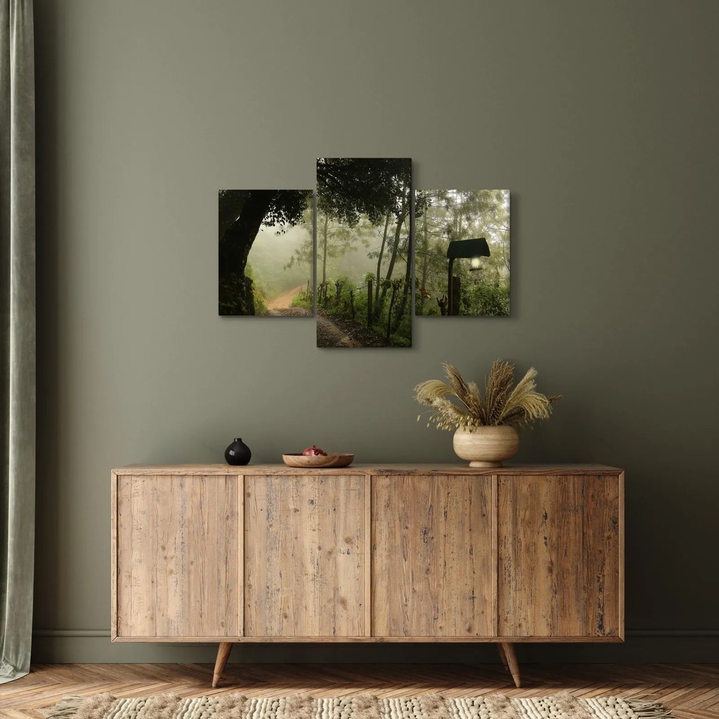 Tablou cu ceața de dimineața (90x60 cm)