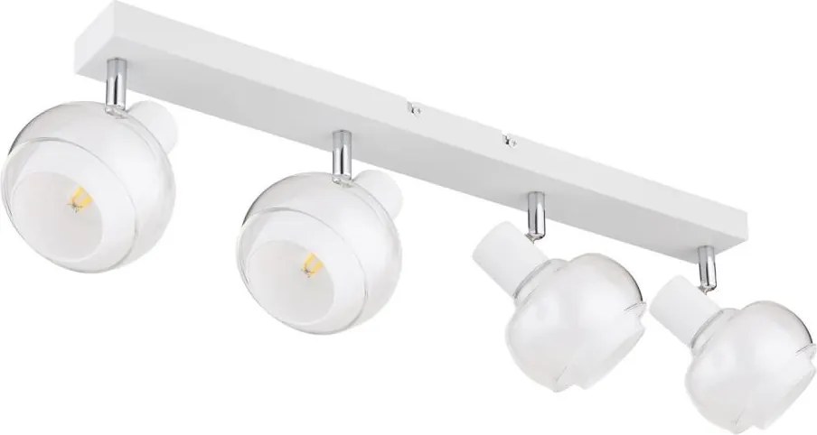 Globo 54309-4W - Spot TOKKI 4xE14/40W/230V alb